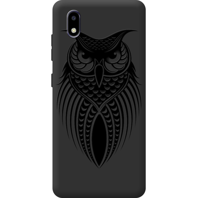 Черный чехол BoxFace ZTE Blade A3 2020 Owl