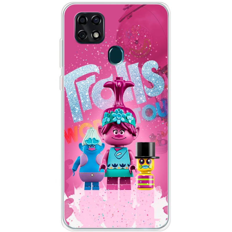 Чехол BoxFace ZTE Blade 20 Smart Lego Trolls