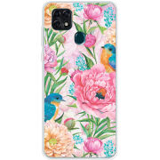 Чехол BoxFace ZTE Blade 20 Smart Birds in Flowers