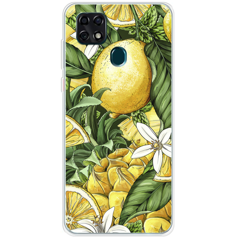 Чехол BoxFace ZTE Blade 20 Smart Lemon Pattern