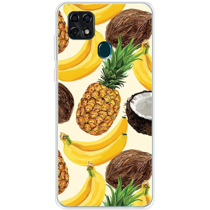 Чехол BoxFace ZTE Blade 20 Smart Tropical Fruits