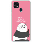 Чехол BoxFace ZTE Blade 20 Smart Dont Touch My Phone Panda