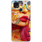 Чехол BoxFace ZTE Blade 20 Smart Yellow Girl Pop Art