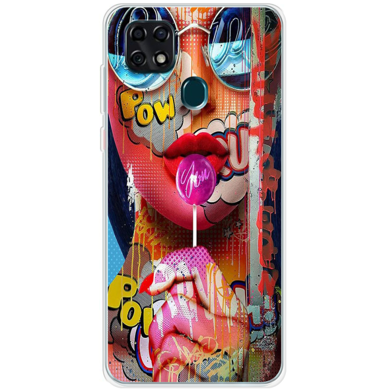 Чехол BoxFace ZTE Blade 20 Smart Colorful Girl