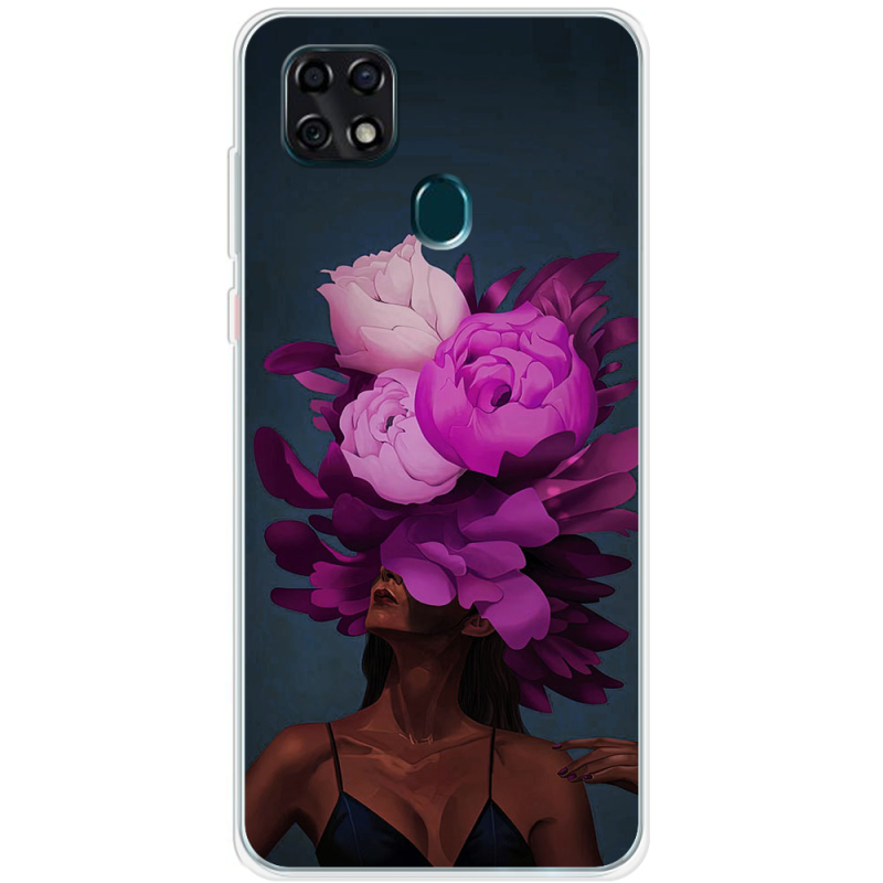 Чехол BoxFace ZTE Blade 20 Smart Exquisite Purple Flowers