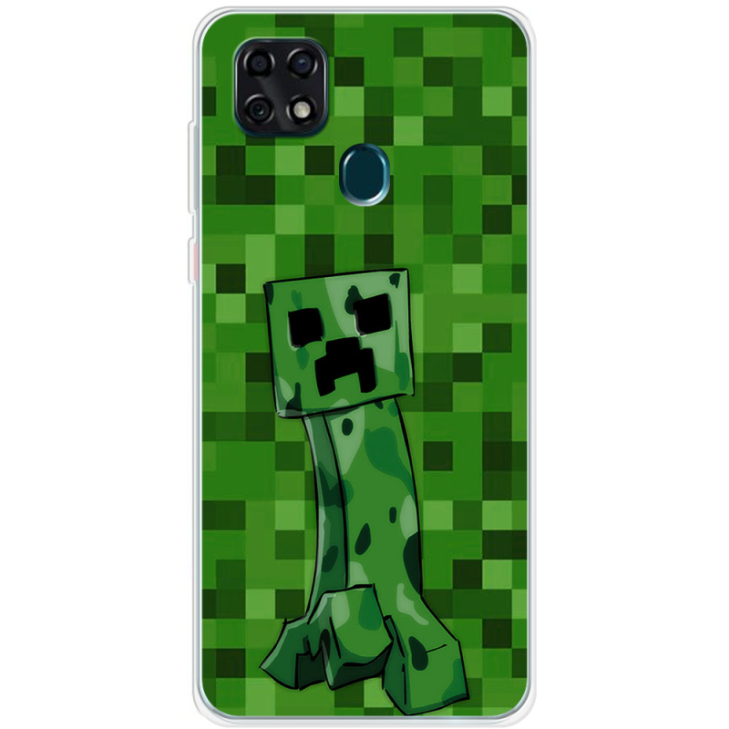 Чехол BoxFace ZTE Blade 20 Smart Minecraft Creeper