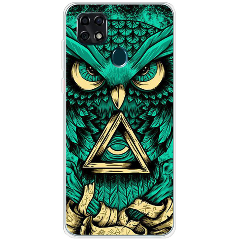 Чехол BoxFace ZTE Blade 20 Smart Masonic Owl