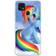 Чехол BoxFace ZTE Blade 20 Smart My Little Pony Rainbow Dash