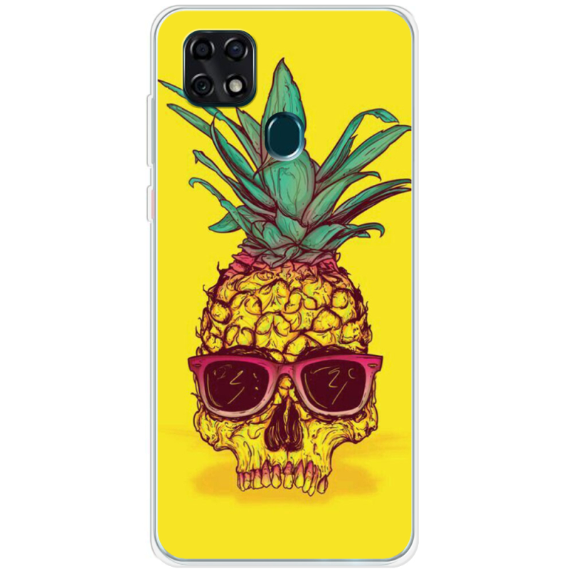 Чехол BoxFace ZTE Blade 20 Smart Pineapple Skull