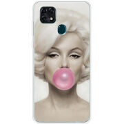 Чехол BoxFace ZTE Blade 20 Smart Marilyn Monroe Bubble Gum