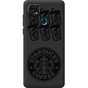 Черный чехол BoxFace ZTE Blade 20 Smart Black Coffee