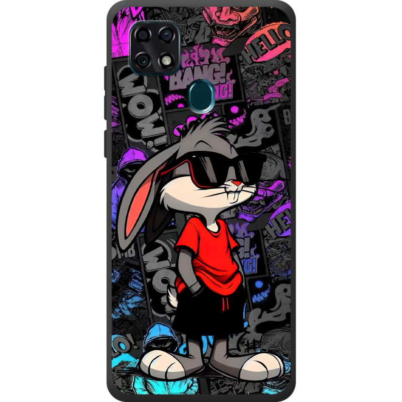 Черный чехол BoxFace ZTE Blade 20 Smart Малий вухань