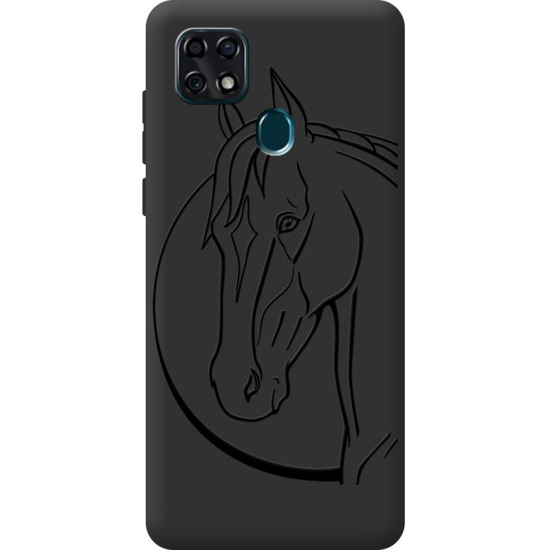 Черный чехол BoxFace ZTE Blade 20 Smart Horse