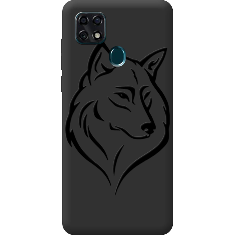 Черный чехол BoxFace ZTE Blade 20 Smart Wolf