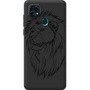 Черный чехол BoxFace ZTE Blade 20 Smart Lion