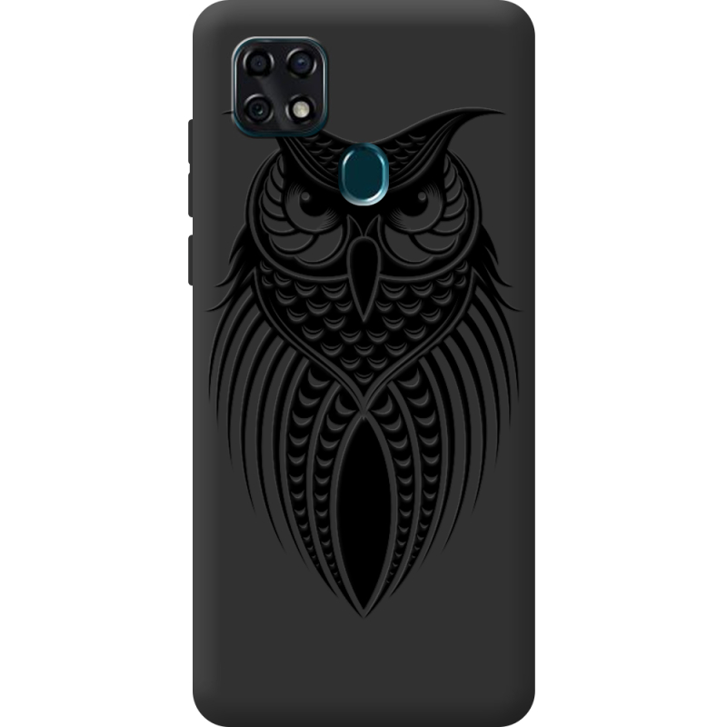 Черный чехол BoxFace ZTE Blade 20 Smart Owl