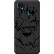 Черный чехол BoxFace ZTE Blade 20 Smart Bear King