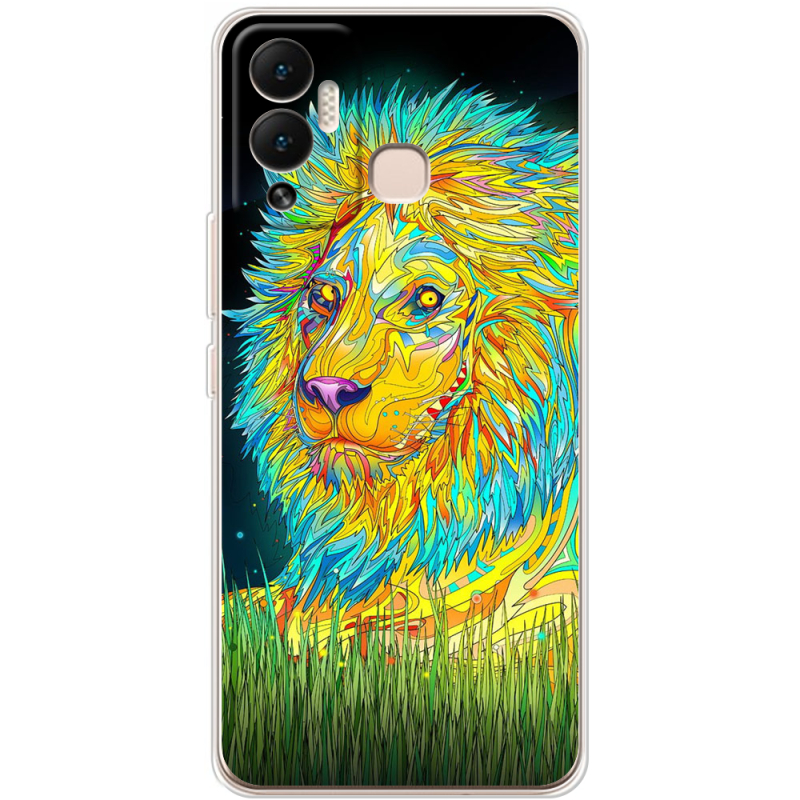Чехол BoxFace Infinix Hot 12 Play Moonlight Lion