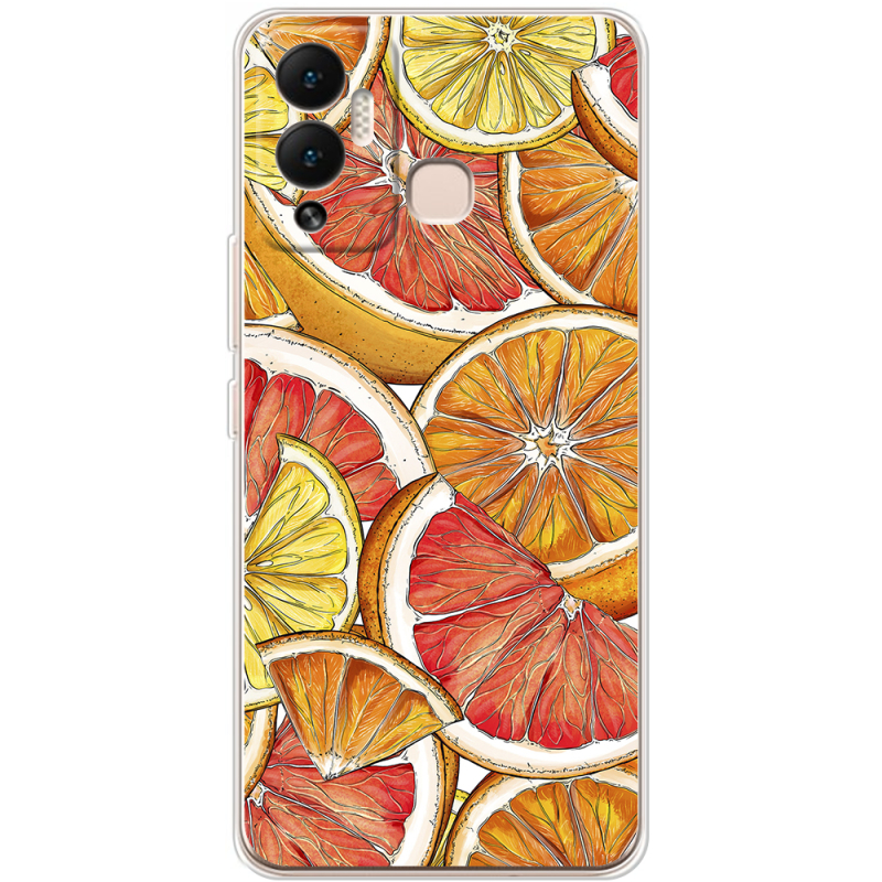 Чехол BoxFace Infinix Hot 12 Play Citrus Pattern