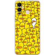 Чехол BoxFace Infinix Hot 12 Play Yellow Ducklings