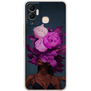 Чехол BoxFace Infinix Hot 12 Play Exquisite Purple Flowers