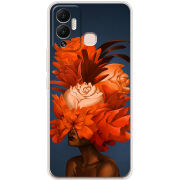 Чехол BoxFace Infinix Hot 12 Play Exquisite Orange Flowers