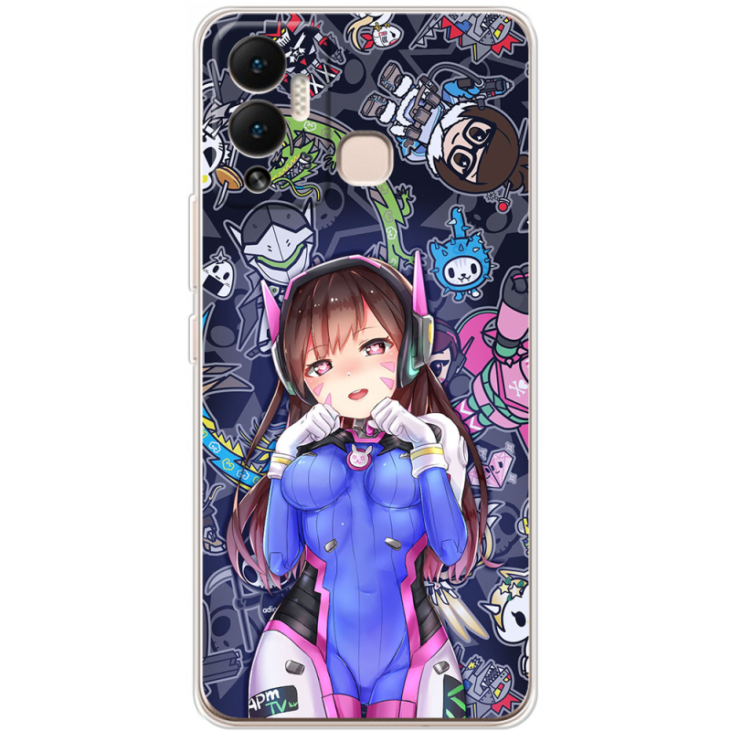 Чехол BoxFace Infinix Hot 12 Play Overwatch D.VA