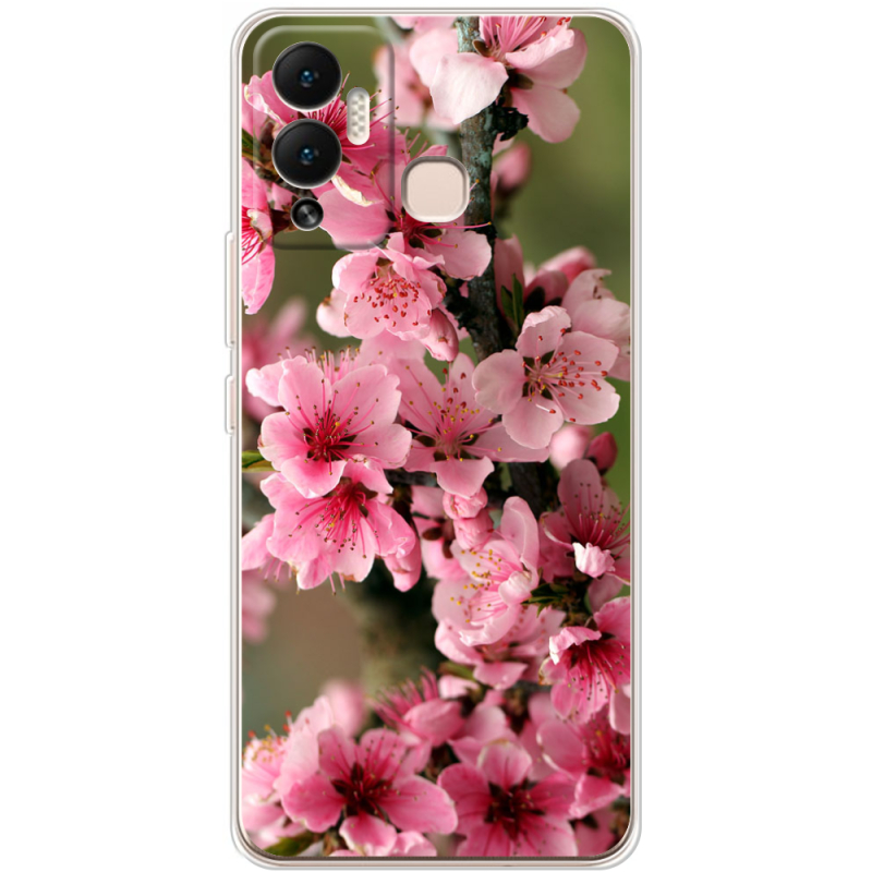 Чехол BoxFace Infinix Hot 12 Play Вишневые Цветы