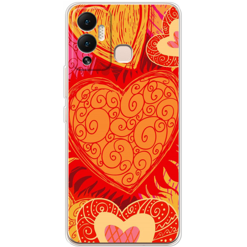 Чехол BoxFace Infinix Hot 12 Play Warm Hearts