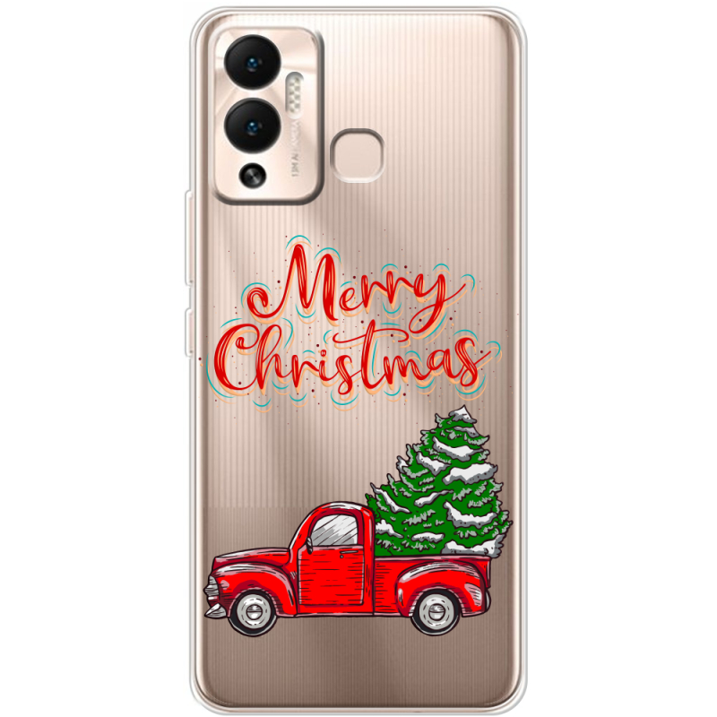 Прозрачный чехол BoxFace Infinix Hot 12 Play Holiday Car