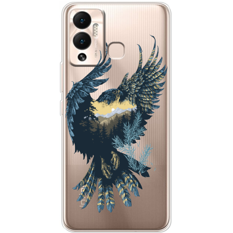 Прозрачный чехол BoxFace Infinix Hot 12 Play Eagle