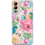 Чехол BoxFace Infinix Hot 12i Birds in Flowers