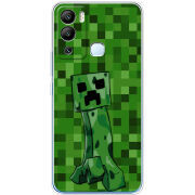 Чехол BoxFace Infinix Hot 12i Minecraft Creeper