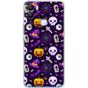 Чехол BoxFace Infinix Hot 12i Halloween Purple Mood