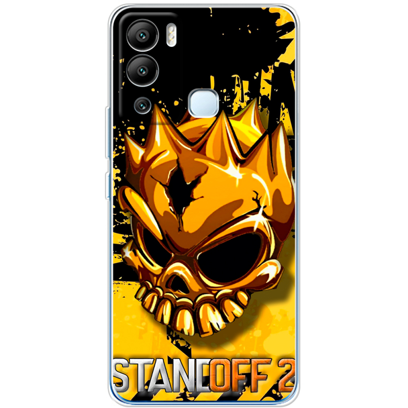 Чехол BoxFace Infinix Hot 12i StandOff 2 gold