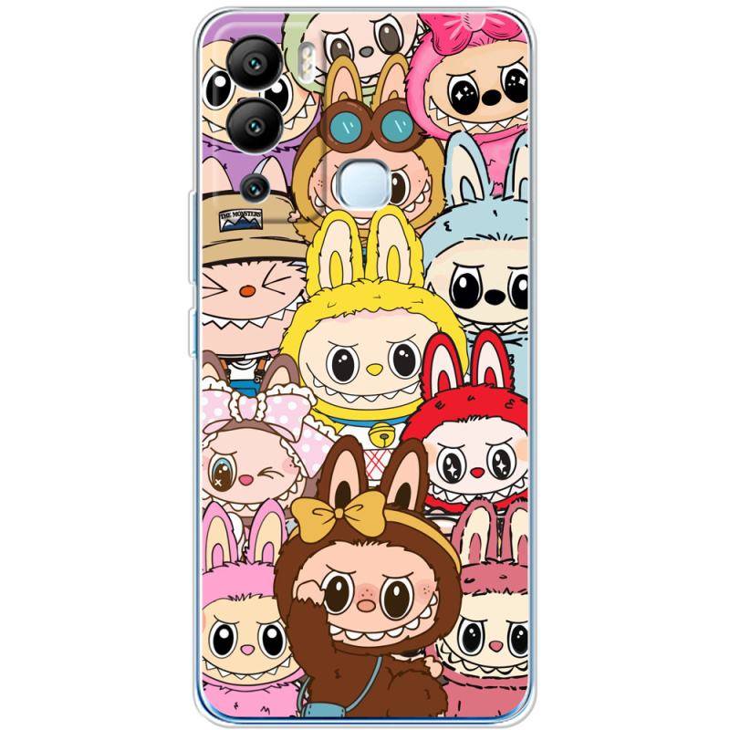 Чехол BoxFace Infinix Hot 12i Labubu
