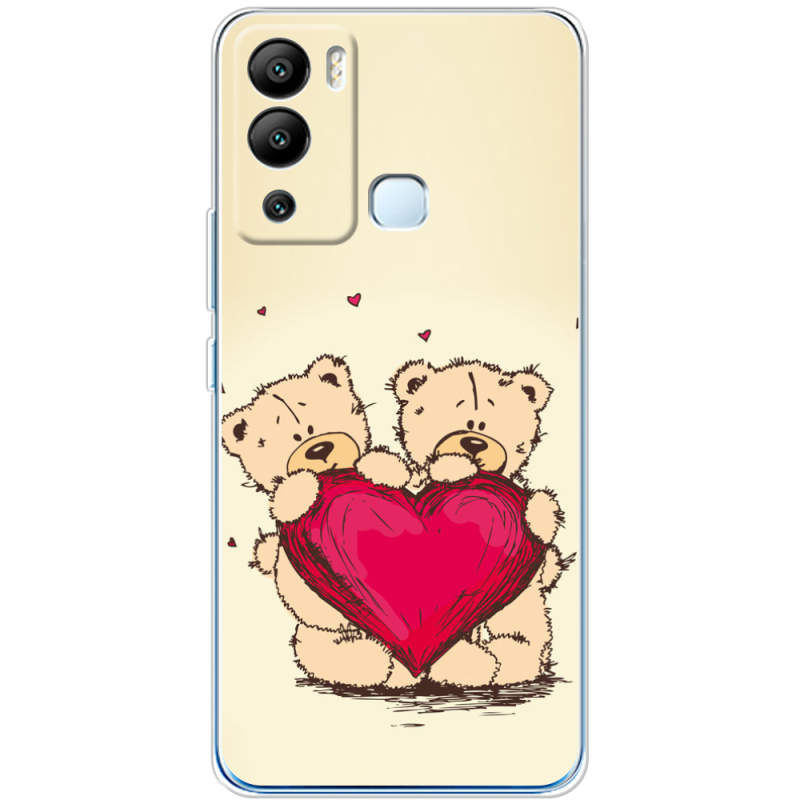 Чехол BoxFace Infinix Hot 12i Teddy Bear Love