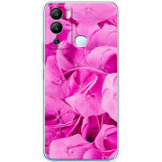 Чехол BoxFace Infinix Hot 12i Pink Flowers