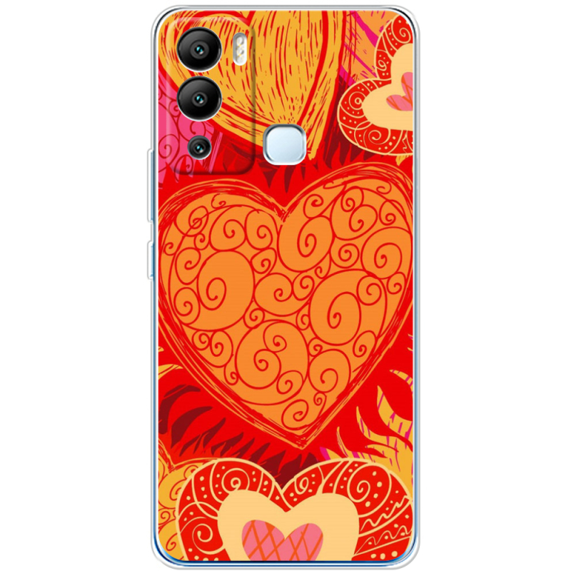 Чехол BoxFace Infinix Hot 12i Warm Hearts