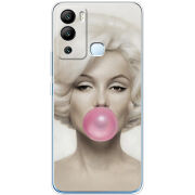 Чехол BoxFace Infinix Hot 12i Marilyn Monroe Bubble Gum