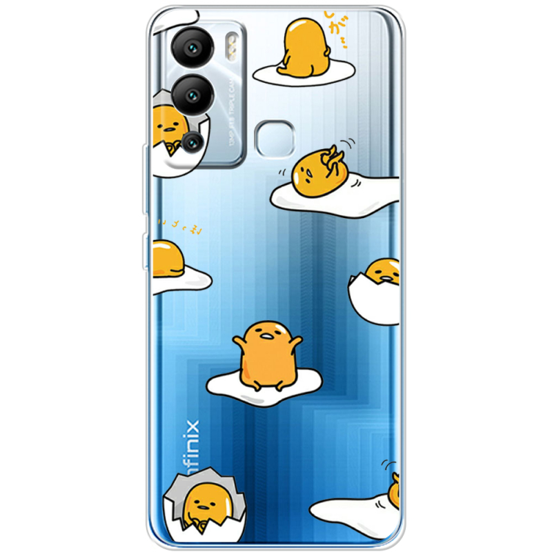 Прозрачный чехол BoxFace Infinix Hot 12i Gudetama