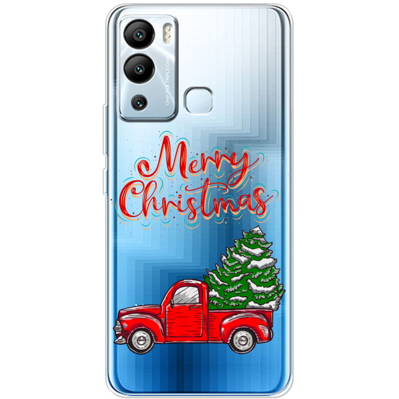 Прозрачный чехол BoxFace Infinix Hot 12i Holiday Car