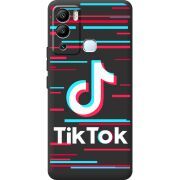 Черный чехол BoxFace Infinix Hot 12i Tik Tok