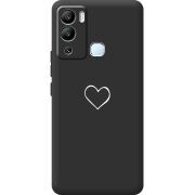 Черный чехол BoxFace Infinix Hot 12i My Heart