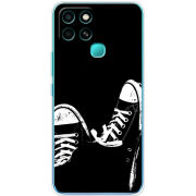 Чехол BoxFace Infinix Smart 6 Black Sneakers