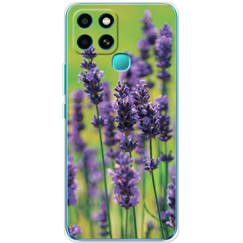 Чехол BoxFace Infinix Smart 6 Green Lavender