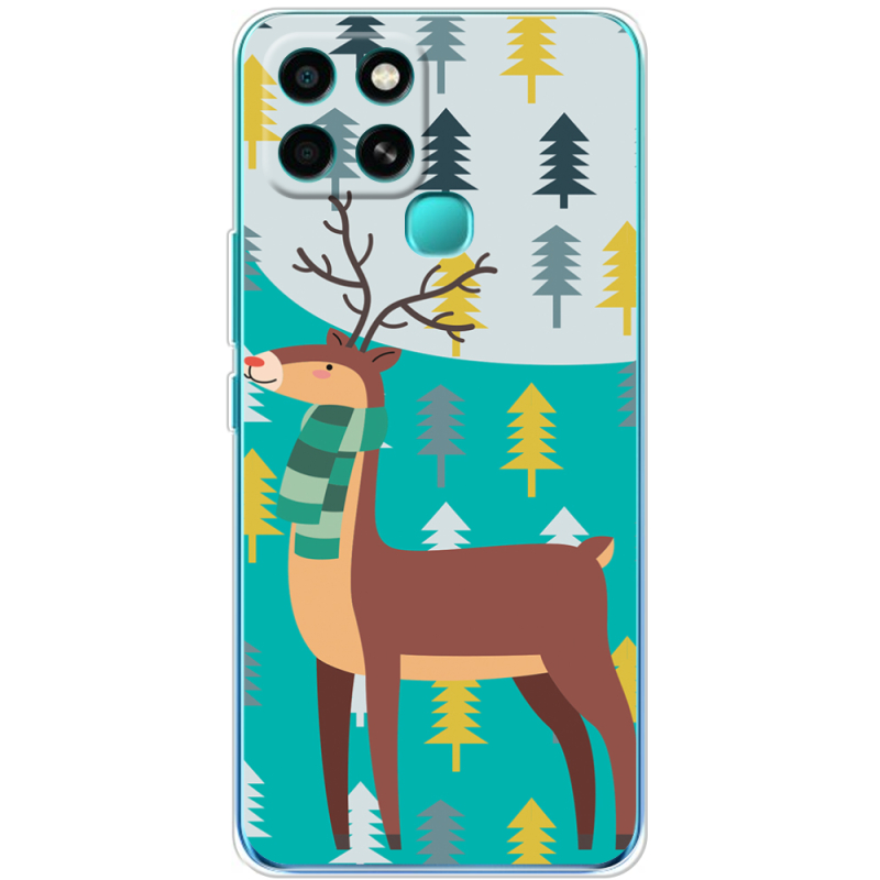 Чехол BoxFace Infinix Smart 6 Foresty Deer