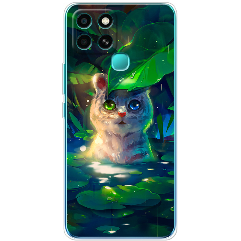 Чехол BoxFace Infinix Smart 6 White Tiger Cub