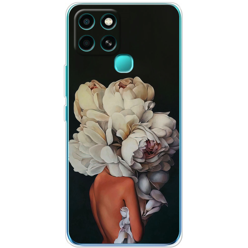 Чехол BoxFace Infinix Smart 6 Exquisite White Flowers