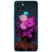 Чехол BoxFace Infinix Smart 6 Exquisite Purple Flowers